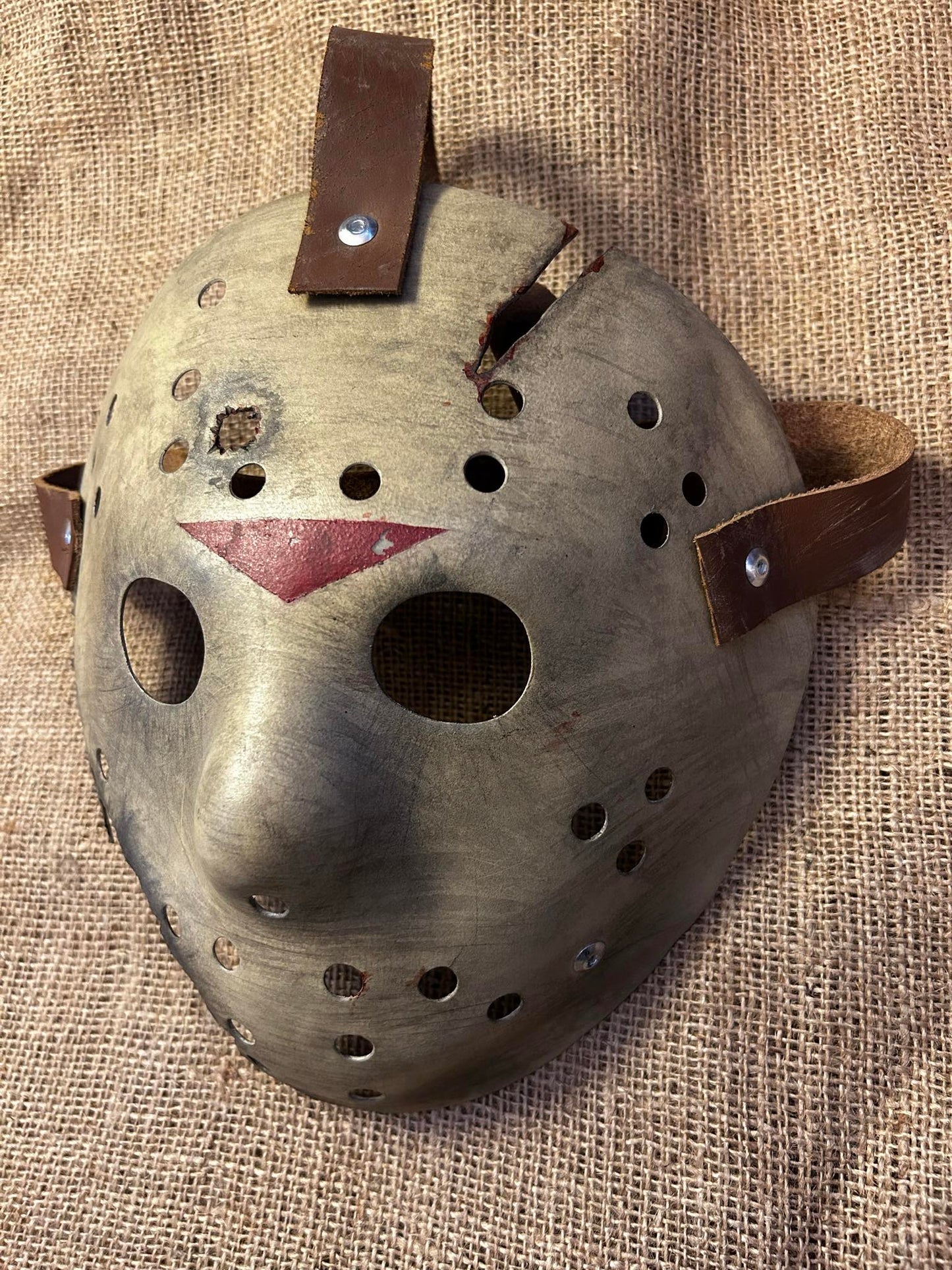 Friday the 13th part 6 "propeller damaged" hockey mask