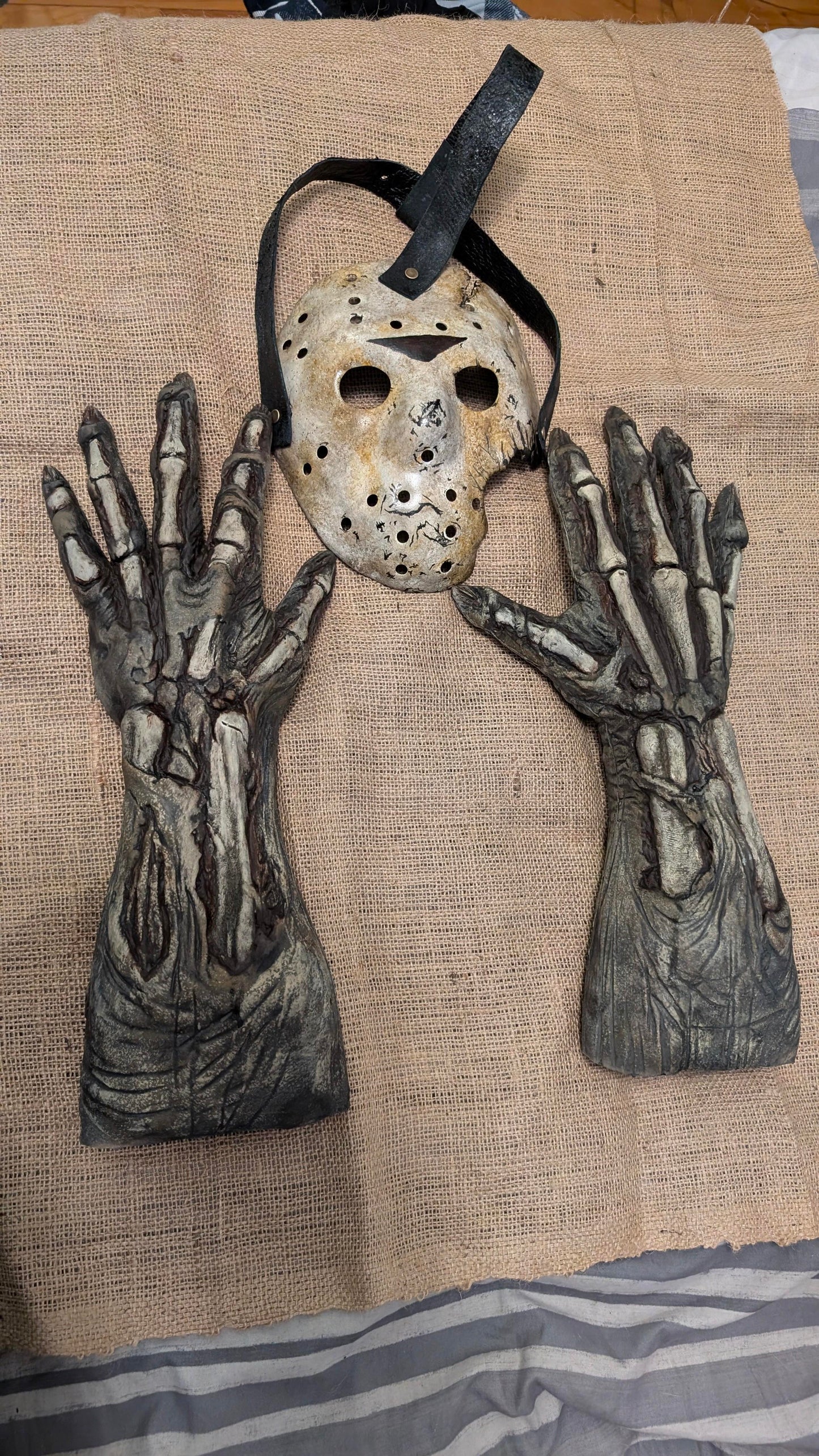 Latex Friday the 13th part 7 hands