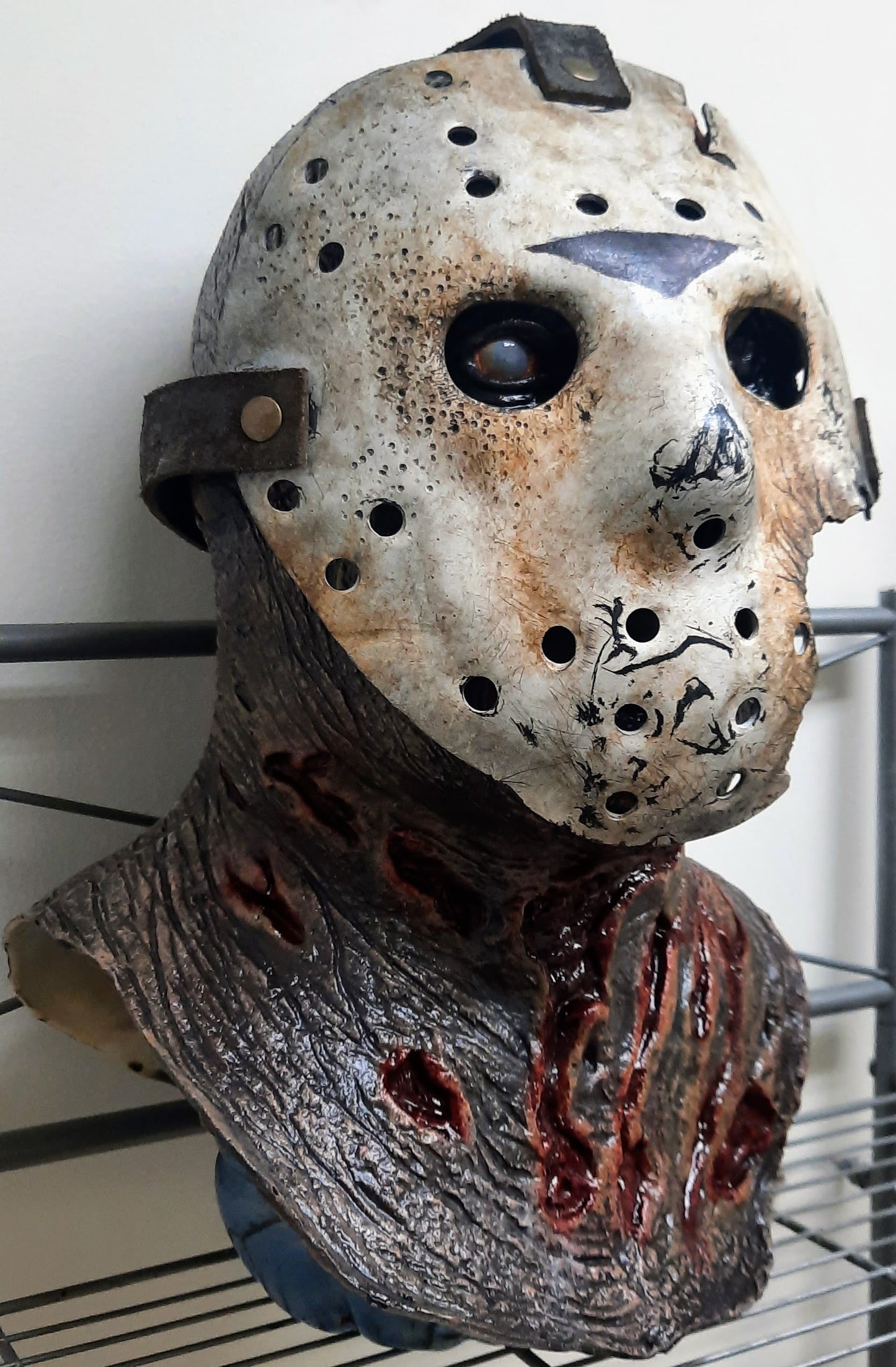 Friday the 13th part 7 "new blood" latex and hockey mask combo